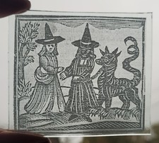 Stained Glass witches pagan occult folk art witch