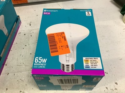 Ecosmart 6-Pack BR30 650 Lumens Adjustable White 5-Settings, Soft White-Daylight