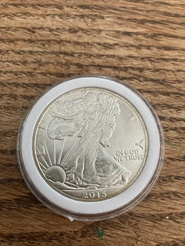 U.S. Mint American Eagle 2015 1 oz .999 Silver One Dollar Coin Uncertified