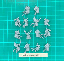 Bretonnia Knights of the Realm Heads Helmets x 14 C Bretonnian Old World P1 C