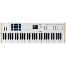 Arturia KeyLab 61 MK3 61-Key MIDI Keyboard Controller - White (Demo Deal)