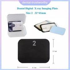 Dental Phosphor Plates PSP 31 x 41mm Phosphor Imaging Plate X-Ray Board Size 2