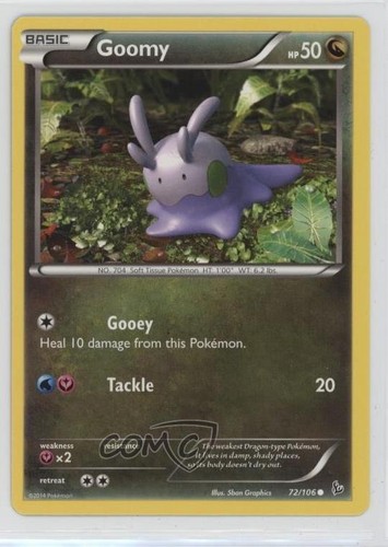Goomy Pokemon XY Flashfire #72