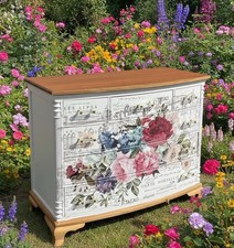 Upcycled Statement Piece Dresser- One Of A Kind