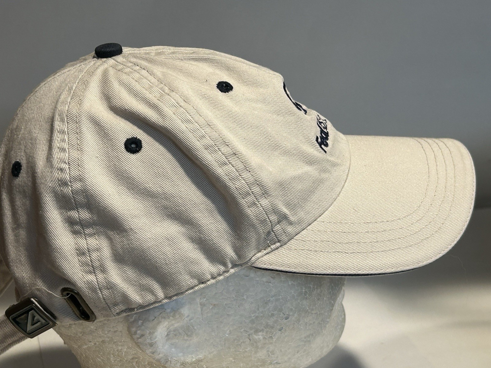 FEDEX SOLUTIONS HAT CAP ADJUSTABLE STRAPBACK WHITE - image 5