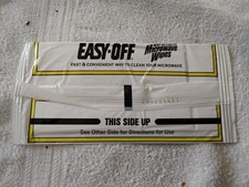 VINTAGE 2002 EASY OFF MICROWAVE WIPES