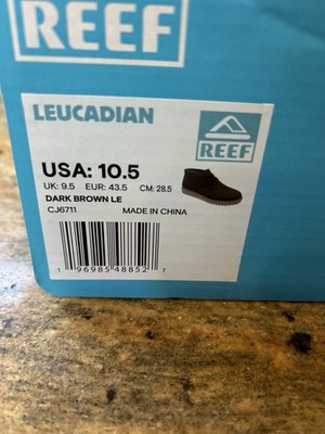 Reef Leucadian Boots Mens Size 10.5 Dark Brown Le CJ6711 REEF LEUCADIAN BOOT LE - BROWN – Whangamata Surf Shop main image 2