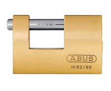 Abus 82/90mm Container Shutter Padlock High Security 