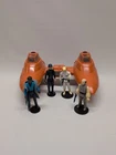 Vintage 1980 Kenner Twin Pod Cloud Car with Pilot, Lando, Bespin Guard, Lobot