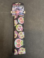 HAIR GLOVE 52206 0-9M BABY EZ BANDZ SUGAR SKULL