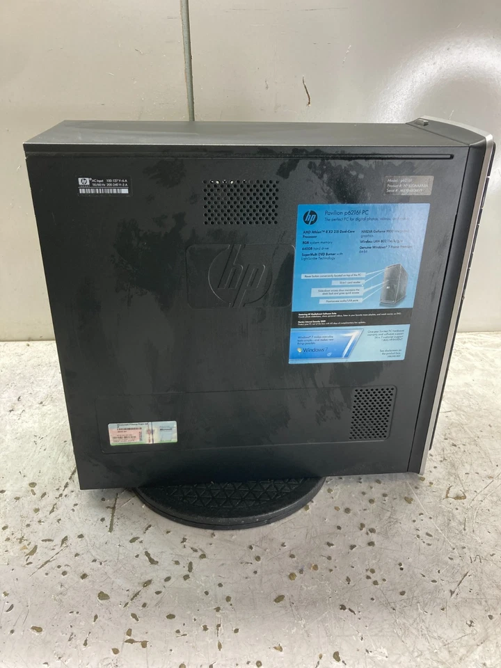 HP Pavilion p6216f AMD Athlon II X2 215 2.70GHz 2GB SEM HDD - Imagem 2 de 4