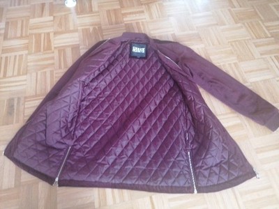 Damenjacke M 38 40 Weinrot Bordeaux SAMTJACKE 