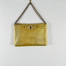 Borsa a tracolla Carpisa oro tracolla pochette polso borsa da sera convertibile