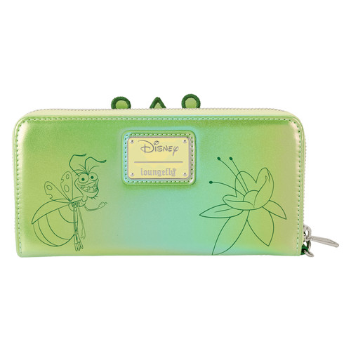 Loungefly Disney Princess & The Frog Tiana Shiny Iridescent Wallet NEW With Tags