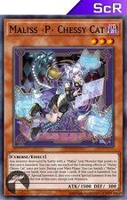 Maliss <P> Chessy Cat 26LP-EN018 Secret Rare YuGiOh Near Mint