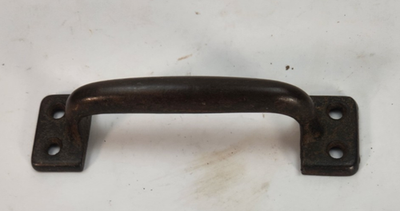 #ad Old Tool Box Handle Gate Sash Drawer 5” Pull Vintage Rustic Cast Iron Barn Door $11.99