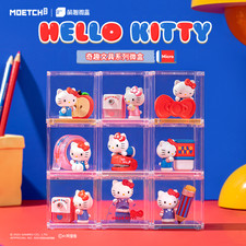 Hello Kitty Micro Stationery Blind Box Mini Figure Diorama MOETCH 45mm US