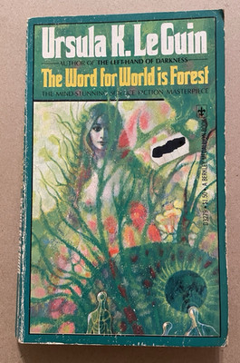 1976 The Word for World is Forest Ursula K. Le Guin Vintage Science Fiction