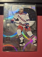 2020-21 UD SP Hockey Rookie Silver Holofoil K'Andre Miller #130 NY Rangers