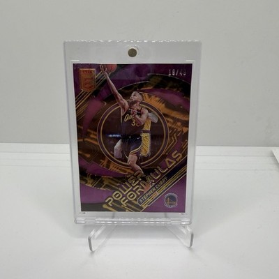 STEPHEN CURRY 2021-22 Panini Donruss Elite Power Formulas #9 Purple Prizms /49