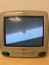 Vintage 1998 Apple iMac G3 Bondi Blue M4984 Computer Keyboard Tested Working