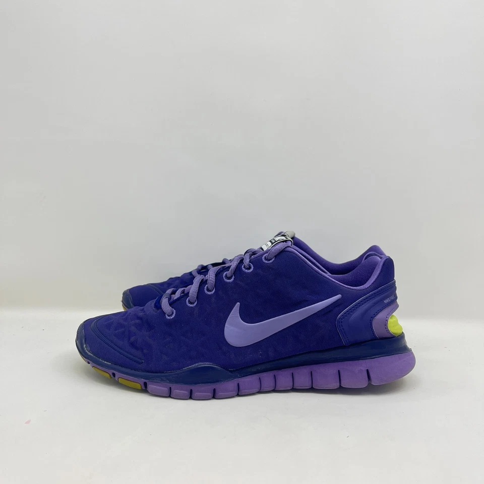 Nike Free Run 2 Purple Athletic Fitness Running Shoes 487789-401 Women's Size 9 - Image 4 of 4