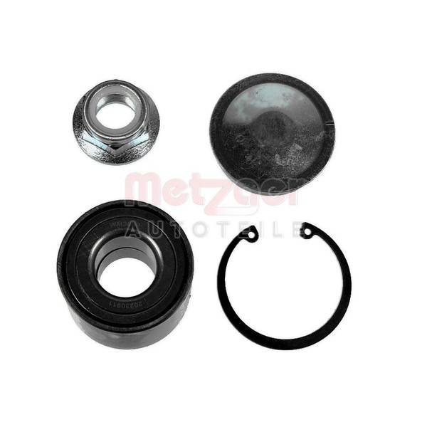 Radlagersatz Ø 55 Mm 45 Mm Metzger Iam-Expertise Passend FüR U.A. Renault Clio-image