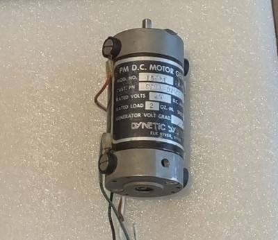 Dynetic Systems 15511 Permanent Magnet DC motor generator 24V 2 oz in tested