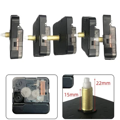 UNKNOWN Mouvement d'horloge murale silencieux bricolage montre à quartz accessoires ave