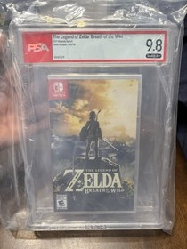 PSA graded  9.8 A++ Nintendo switch Breath of the Wild Sealed  