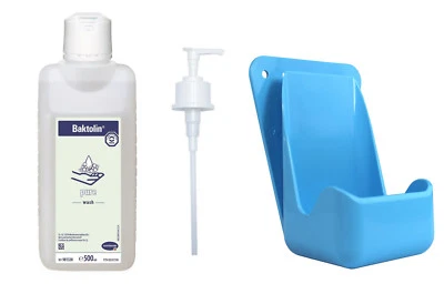 PAUL HARTMANN AG Bode Baktolin pure 500 ml + 1 x Dosierpumpe 500 ml + 1 x Wandhalter 500 ml