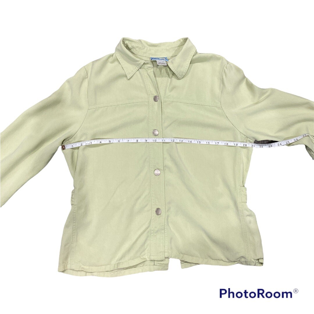 Pendleton 100% Tencel Shacket Shirt Jacket Light … - image 3