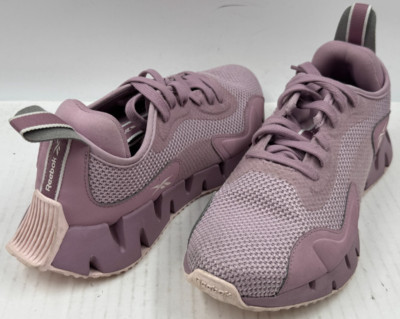 Reebok Zig Dynamica Sneakers Women's Size 8.5 Lilac Athletic Shoes