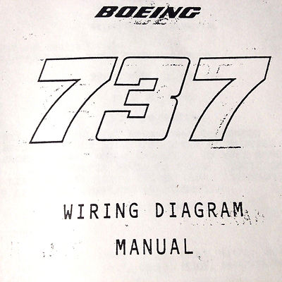Boeing 737 25a Airframe Wiring Diagram Manual Ebay