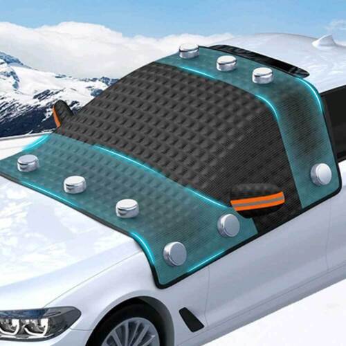 Car Magnetic Front Windshield Snow Cover Winter Anti Frost Ice Guard Accessory