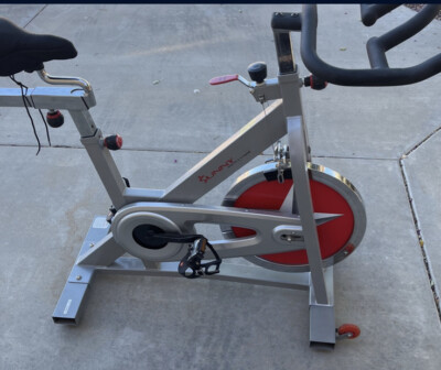 Sunny Indoor Cycling Stationary Cycle Training Exercise Bike 22lb Flywheel  NEW 815749010469|