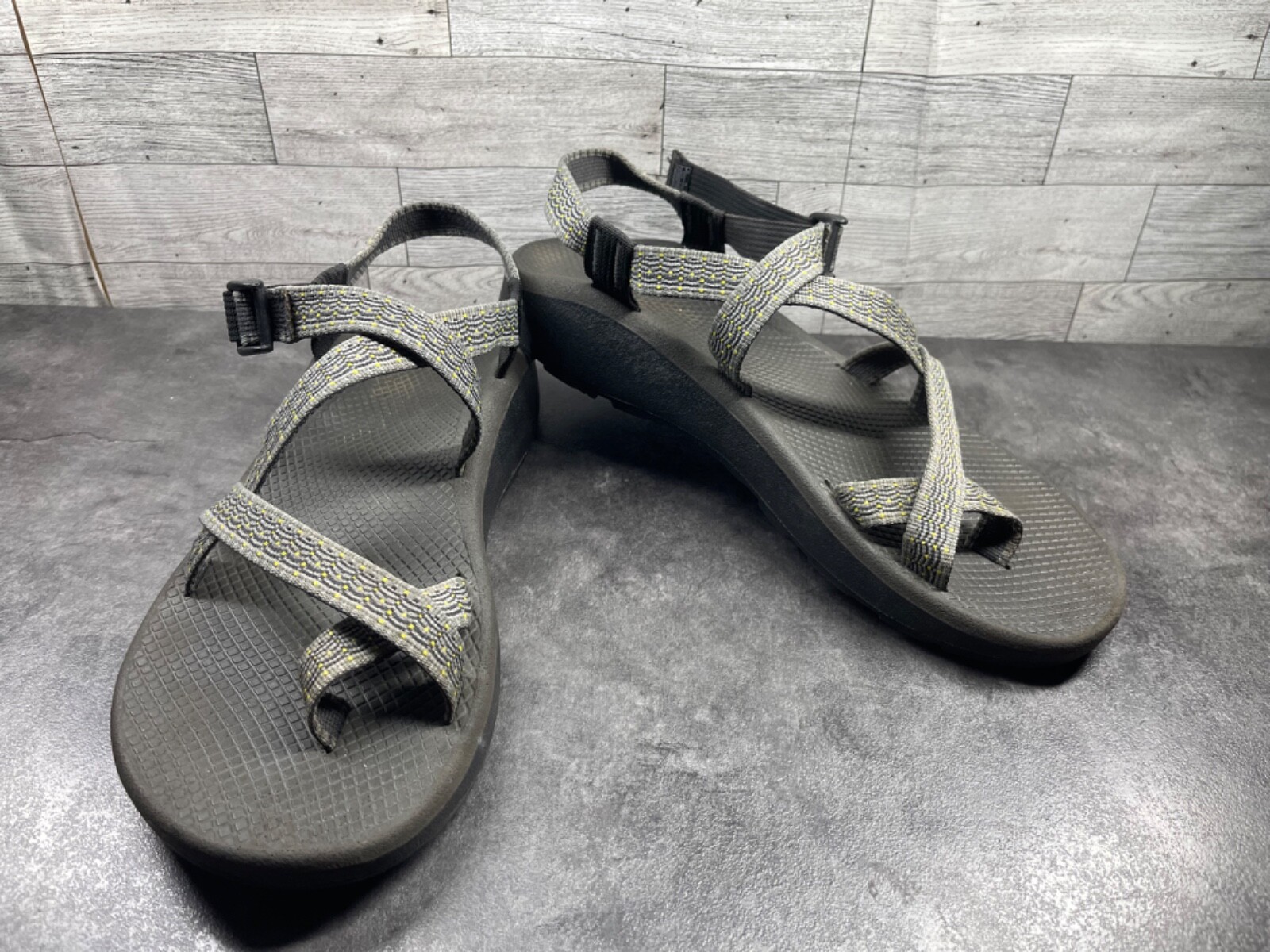 SAOLA Sandali Chaco Z Cloud 2 Z 2 uomo 12M scarpe grigio casual cinturini comfort sport acquatici
