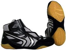 New Matman Wrestling SO40 Revenge Wrestling Shoes Adult 8 Black/Silver/Brown