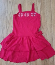 Matalan I Love England Red Heart Dress Age 10