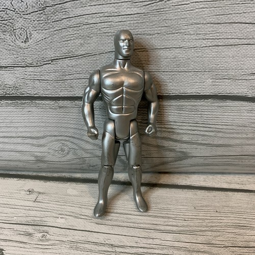 Marvel Super Heroes Silver Surfer Action Figure Vintage ToyBiz 1990 No Surfboard - Picture 2 of 11