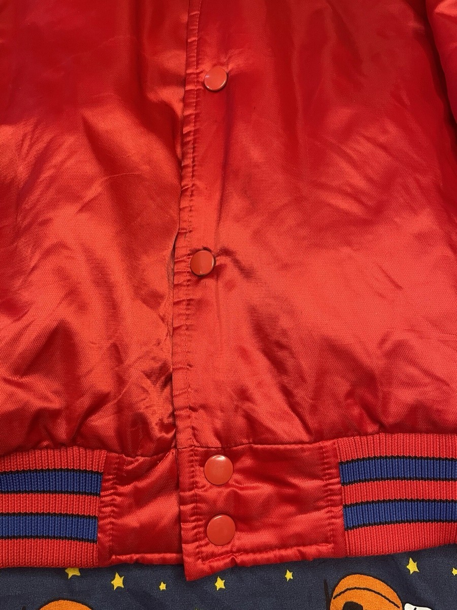 VINTAGE Philadelphia 76ers Jacket Men XL Red Nike Sixers
