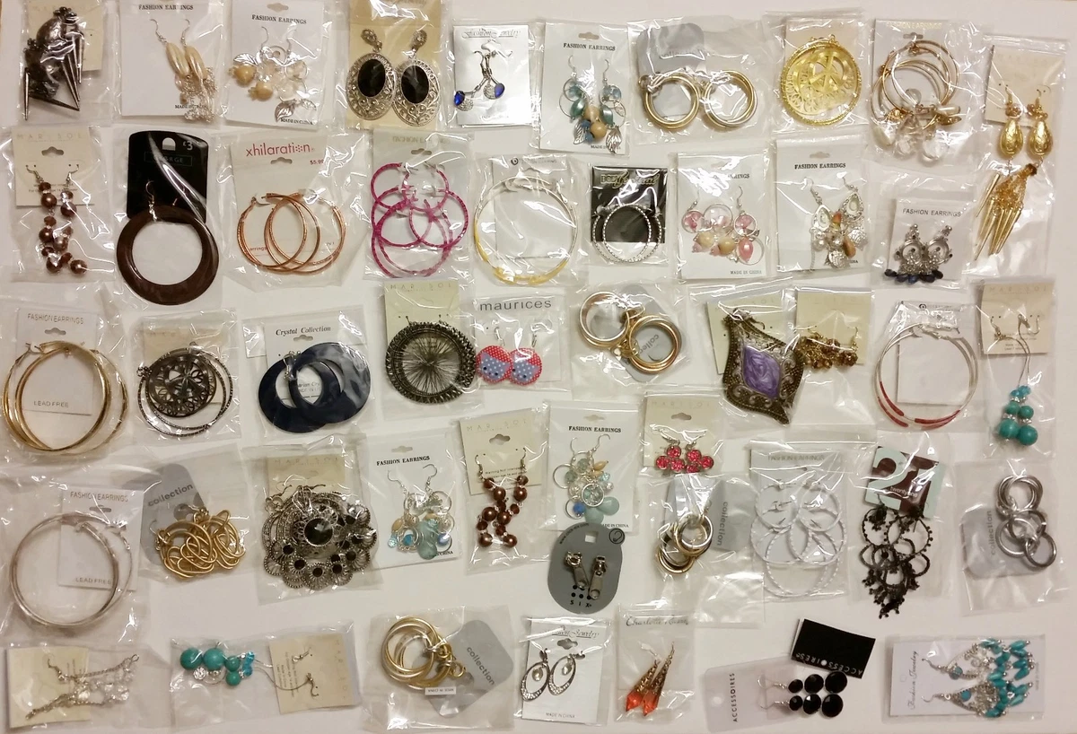 Costume earrings deals ebay