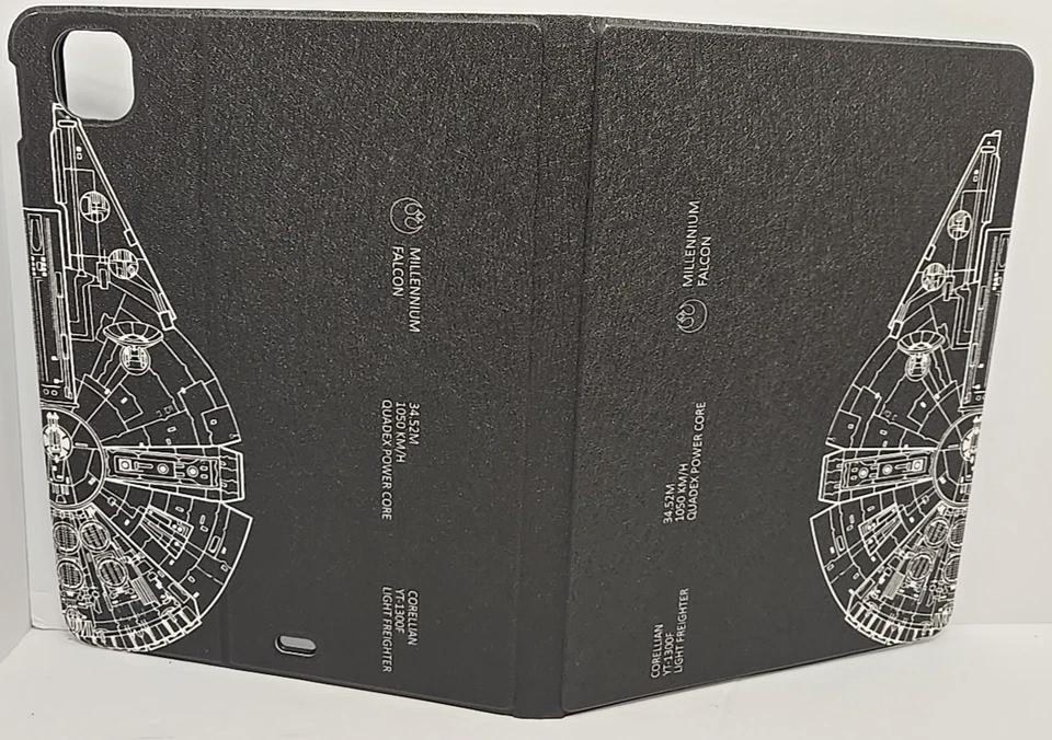 Star Wars Millennium Falcon Android Tablet Case, New, Measure 9.6 x 7.25" Int. - Image 3 of 4