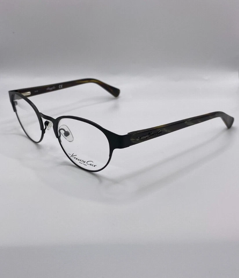 Marco redondo de metal negro Kenneth Cole New York KC0249 002 48-19-140 Foto 2 de 4