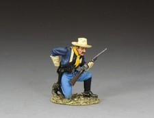 KING COUNTRY THE REAL WEST TRW201 U.S. CAVALRY TROOPER KNEELING RELOADING