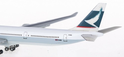 1:500 Hogan CATHAY PACIFIC AIRBUS A340-600 Passenger Airplane Diecast Model - Picture 5 of 5