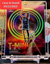 2022-23 Ja Morant 137/149 Donruss Optic T-Minus 3-2-1 LIME PRIZM SP #9 Grizzlies