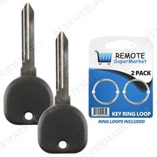 2 Replacement For Cadillac 2000-2005 Deville 1998-2004 Seville Remote Fob Key 2 Replacement For Cadillac 2000-2005 Deville 1998-2004 Seville Remote Fob Key