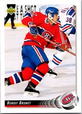 1992-93 Upper Deck - #80 Benoit Brunet