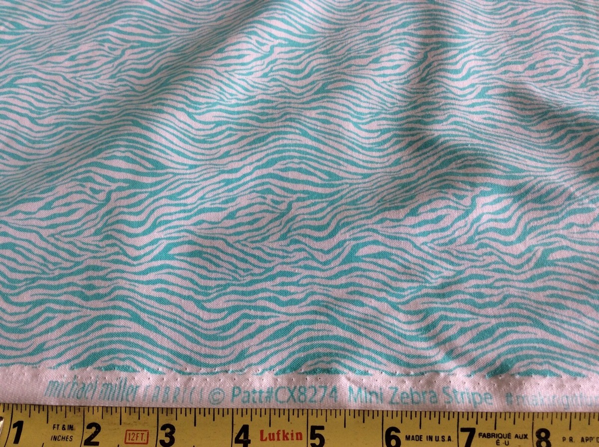 MICHAEL MILLER - MINI ZEBRA STRIPE #CX-8274 -LUNA-- BY THE YARD | eBay